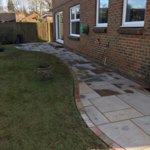 Indian sandstone patio (7)