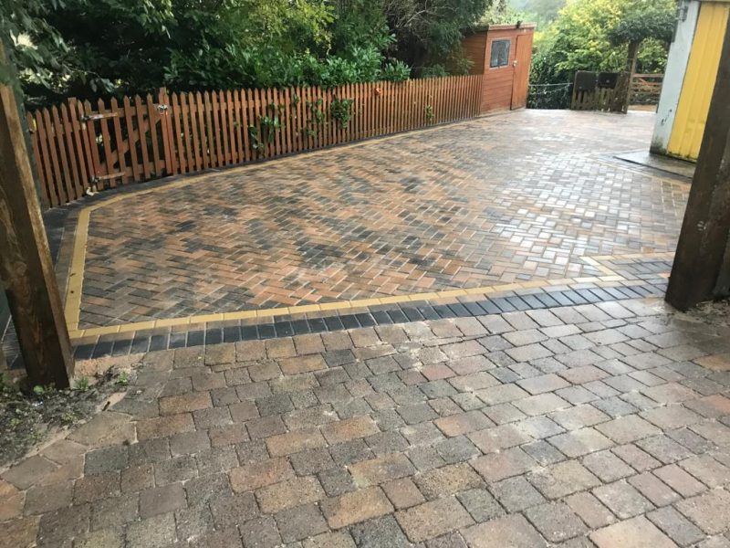 Bracken paved driveway