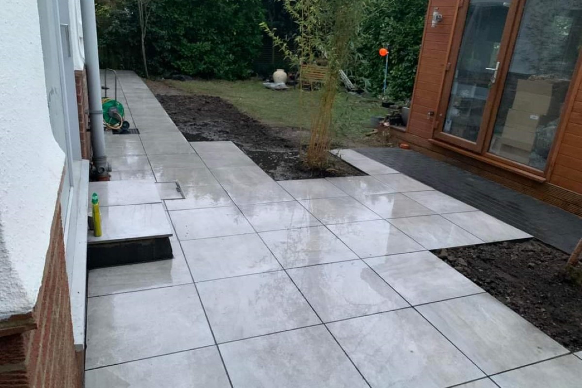 Patio installation service for Seale, Surrey