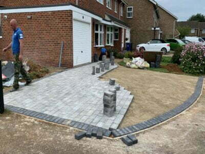 Laying Paving