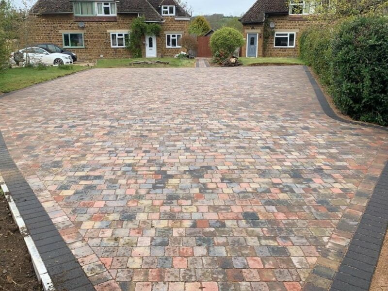 Tegula Driveway in Farnham, UK