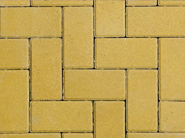 Buff Block Paving