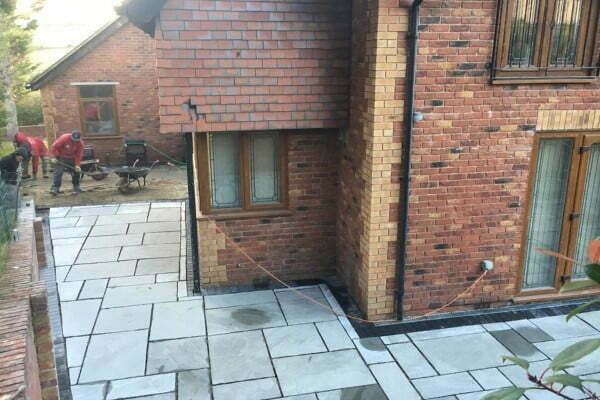 Patios in East Horsley