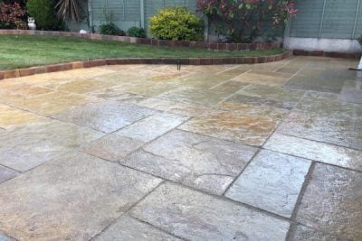 Patios in West Byfleet